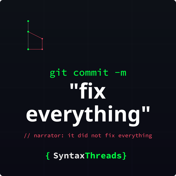 git commit -m fix everything